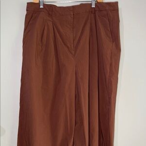 Old Navy Brown High-Rise Trousers